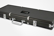 CAPACIDADE DE FICHAS: Maleta Vazia para até 500 fichas 